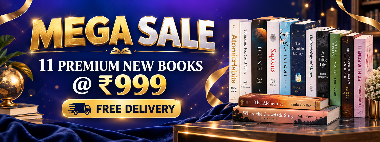 Mini Book Bazaar Mega Sale: 11 premium top-selling books for ₹999