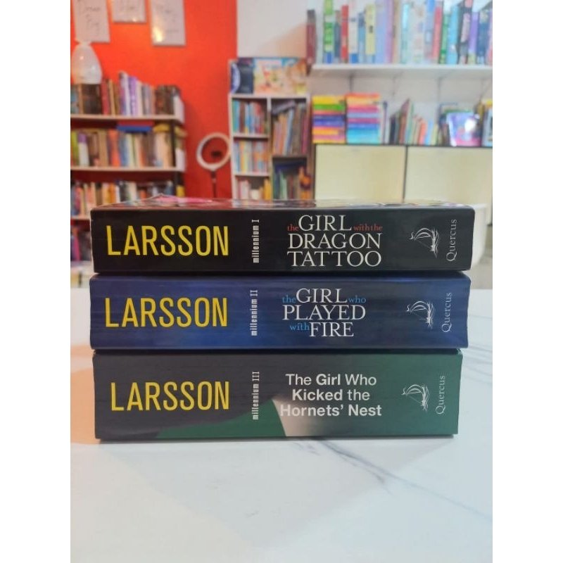 The girl with the dragon Tattoo Set of 3 books Millennium 1,2 n 3 Paperback