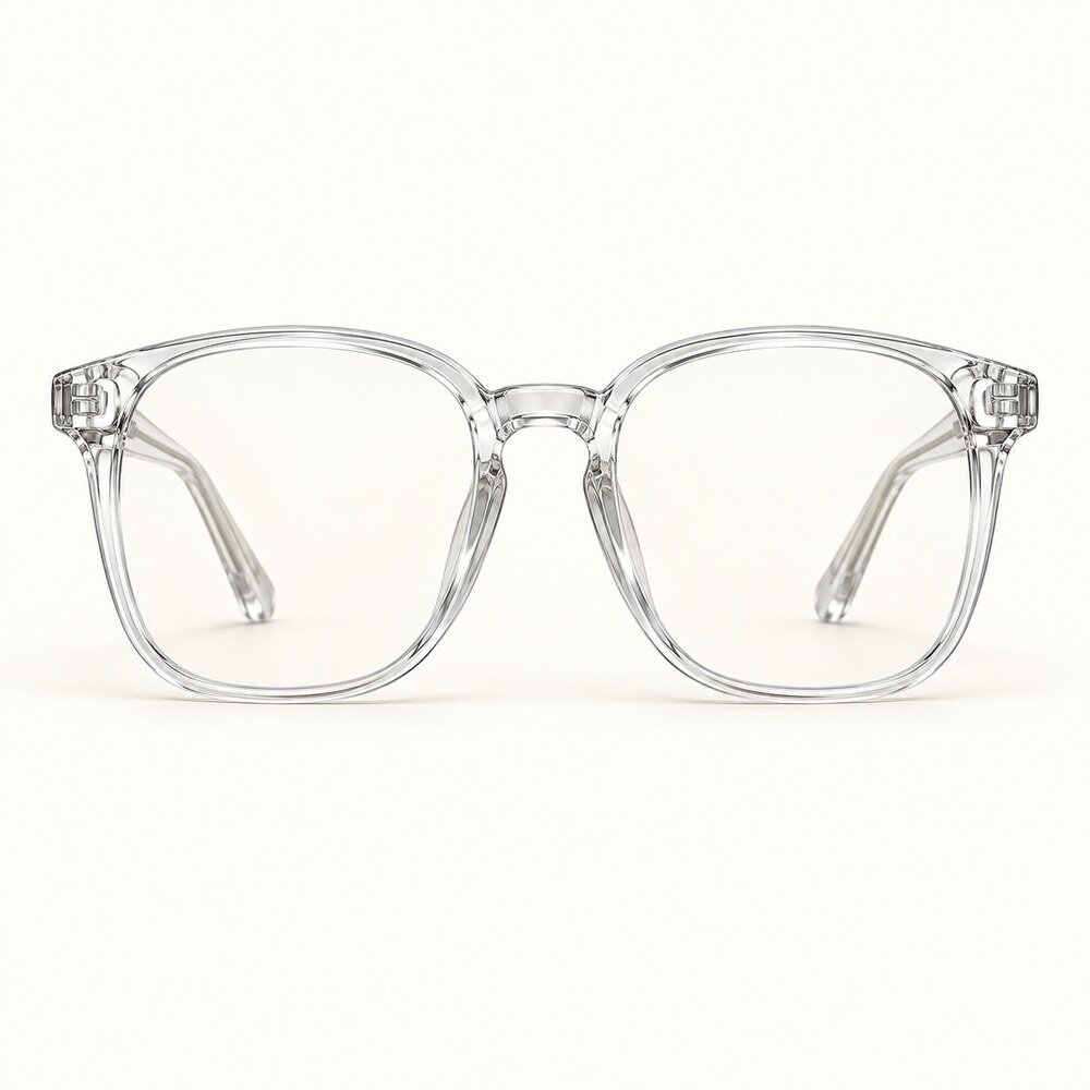 Zero-Power Blue-Cut Anti-Glare Glasses — Clear product image